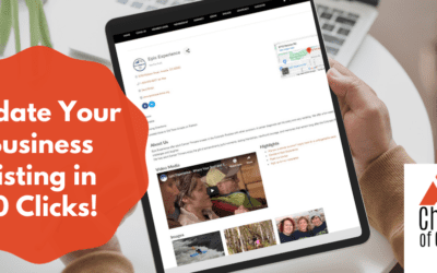 Member Tip: Update Your Business Listing in 10 Clicks