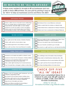 30 Ways to be “All In Arvada"