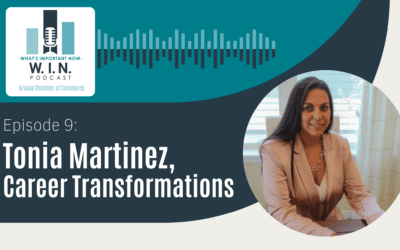 W.I.N. Podcast Episode 9: Tonia Martinez, Career Transformations