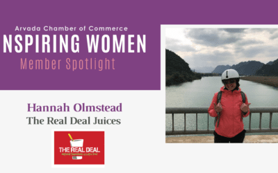 Inspiring Women Member Spotlight: Hannah Olmstead, The Real Deal Juices