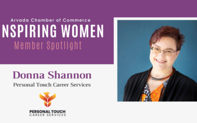 Inspiring Women Member Spotlight: Donna Shannon, Personal Touch Career Services