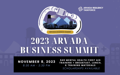 2023 Arvada Business Summit to Train 90 Professionals in Mental Health First Aid
