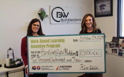 Arvada Chamber Reimburses Initial $39,000 in Work-Based Learning Incentive Program Grant Funds