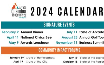 2025 Arvada Chamber of Commerce Events Calendar